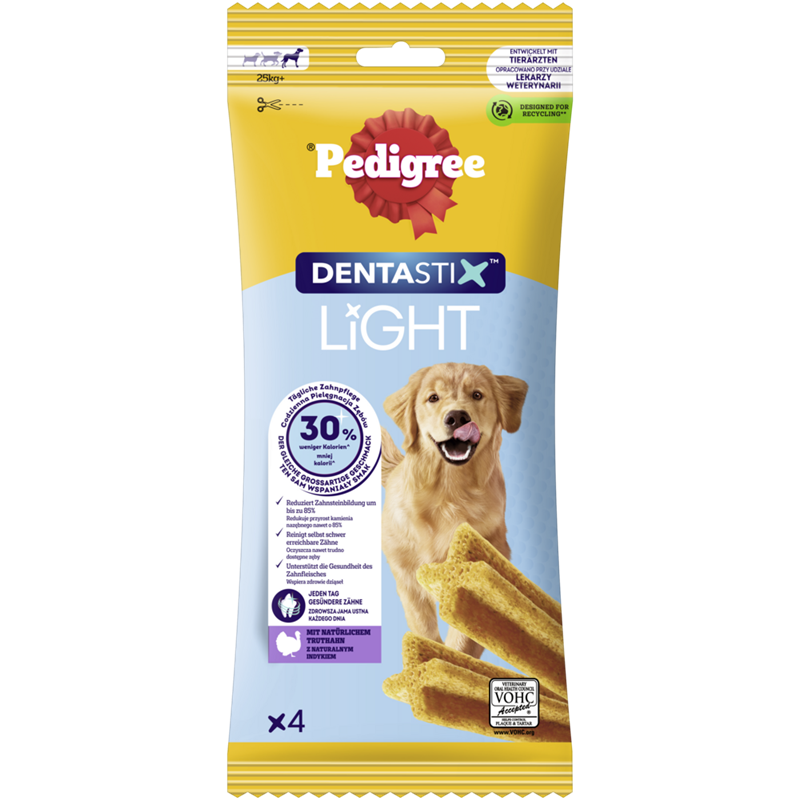 Pedigree Dentastix light für große Hunde 4 Stück