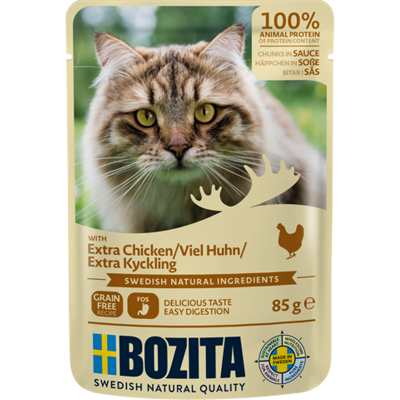 Bozita Häppchen in Sauce mit viel Hühnchen 85 g