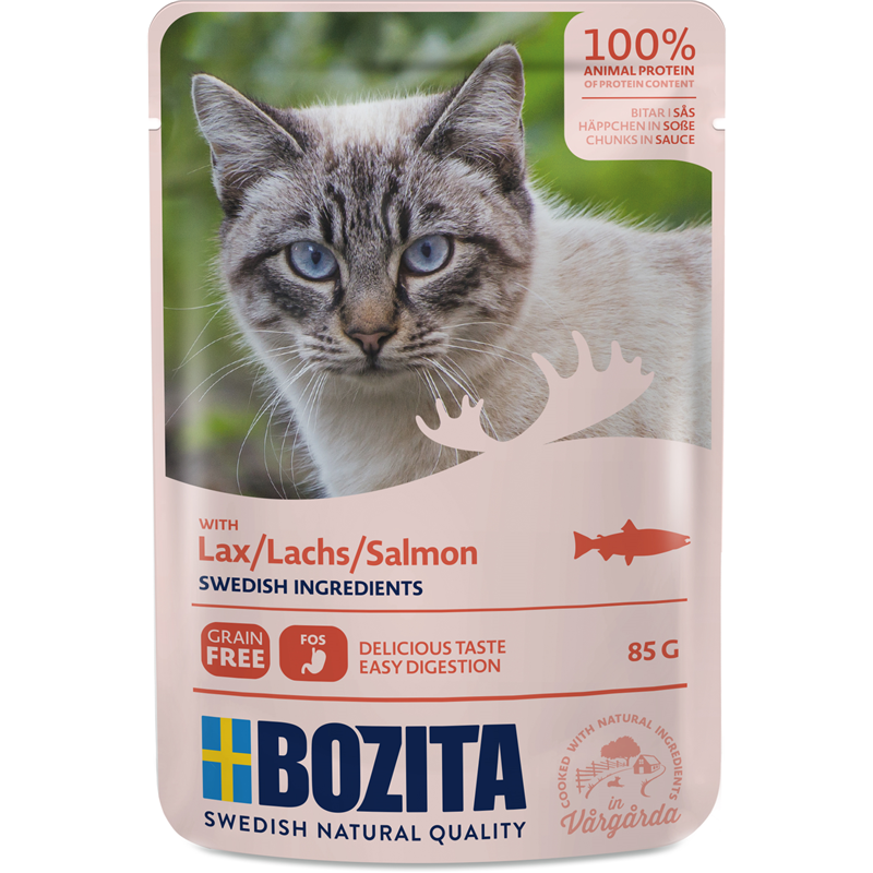 Bozita Häppchen in Sauce mit Lachs 85 g