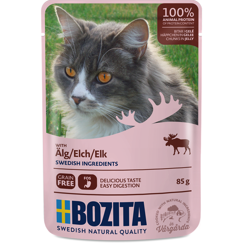 Bozita Häppchen in Gelee mit Elch 85 g