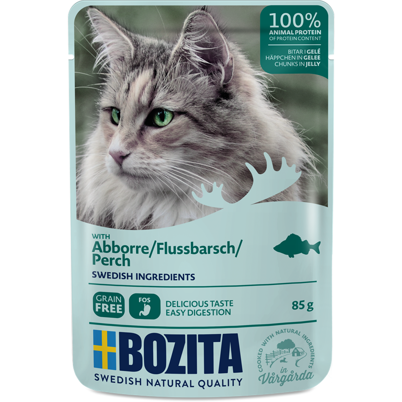 Bozita Häppchen in Gelee mit Barsch 85 g