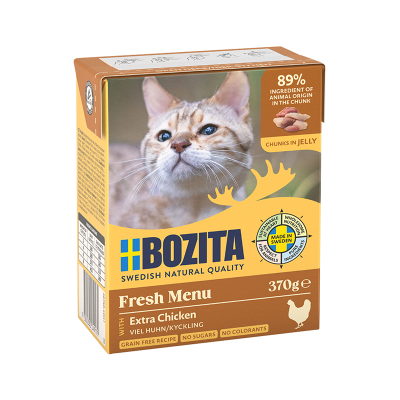 Bozita Häppchen in Gelee mit viel Huhn 370 g