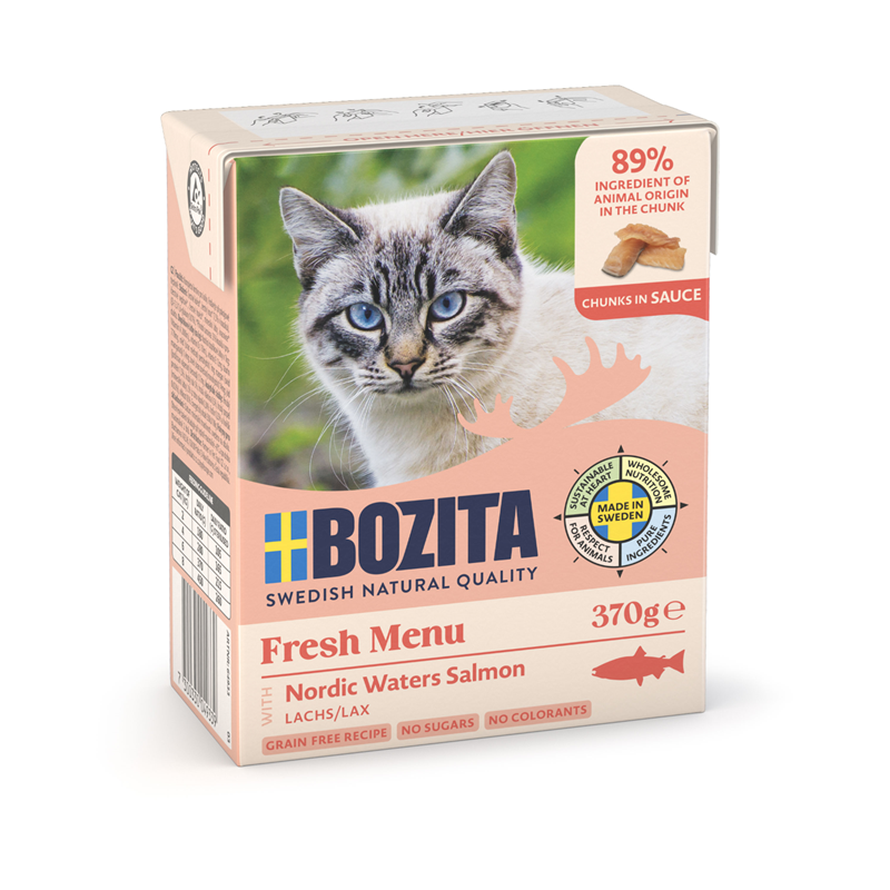 Bozita Häppchen in Sauce mit Lachs 370 g