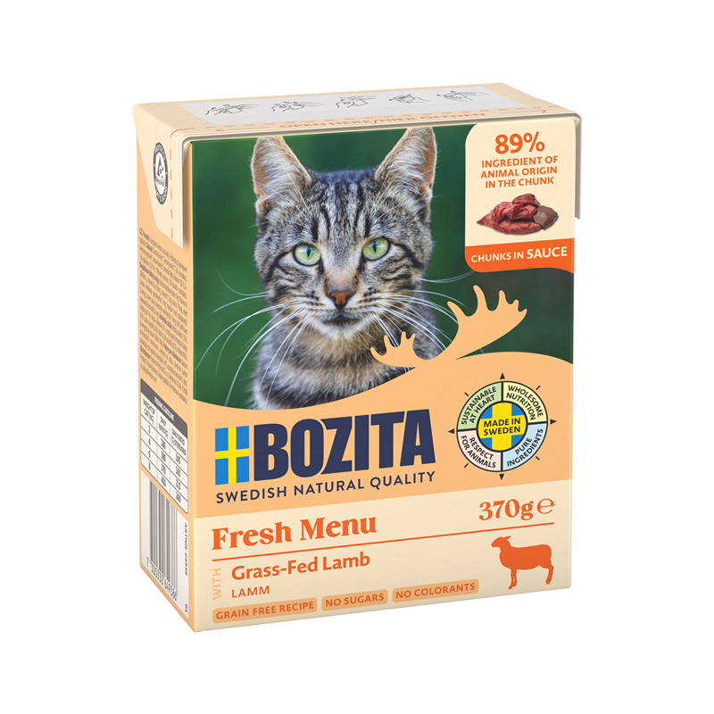 Bozita Häppchen in Sauce mit Lamm 370 g