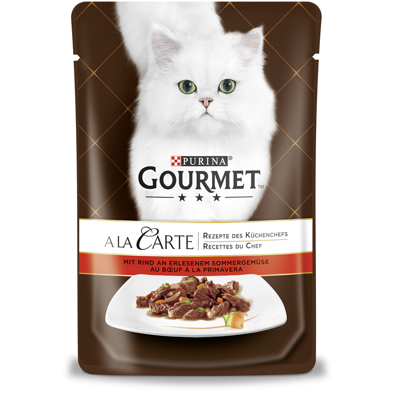 Gourmet Portionsbeutel A la Carte Rind an Sommergemüse 85g