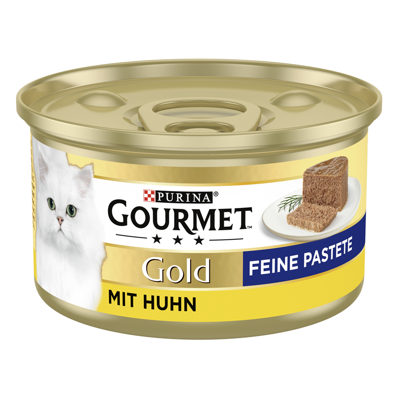 Gourmet Dose Gold Feine Pastete Huhn 85g