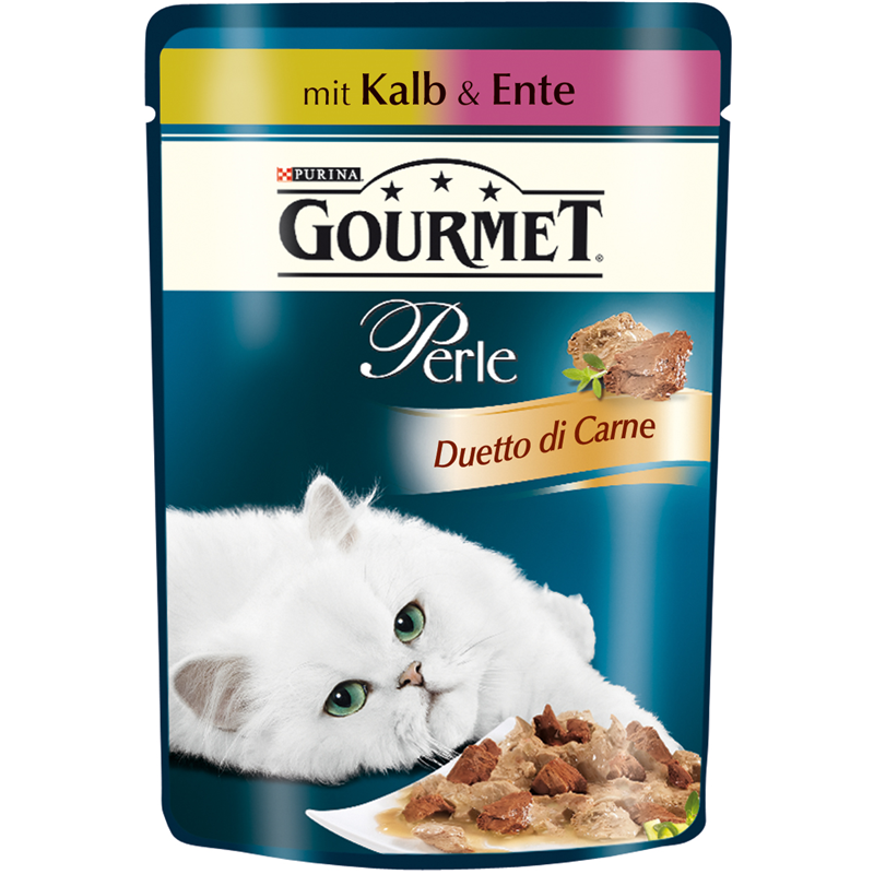 Gourmet Perle Duetto di Carne mit Kalb & Ente 85 g