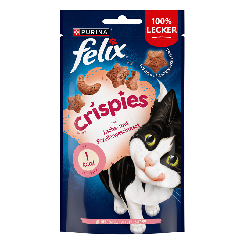 Felix Snack Crispies Lachs & Forelle 45g
