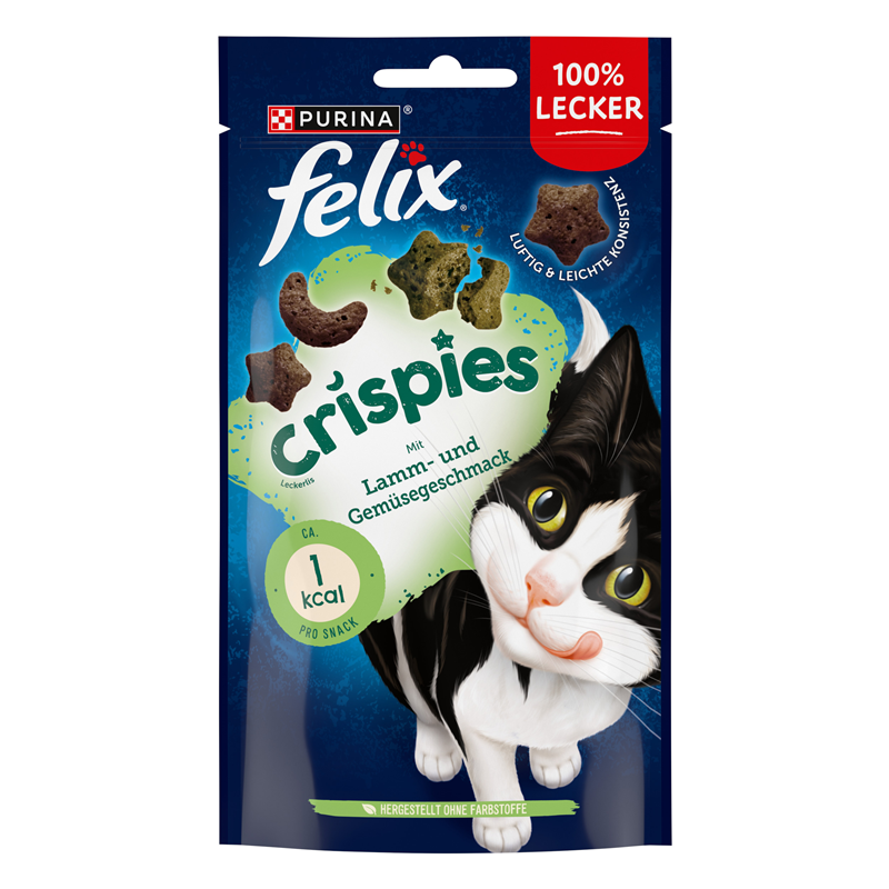Felix Snack Crispies Lamm + Gemüse 45g
