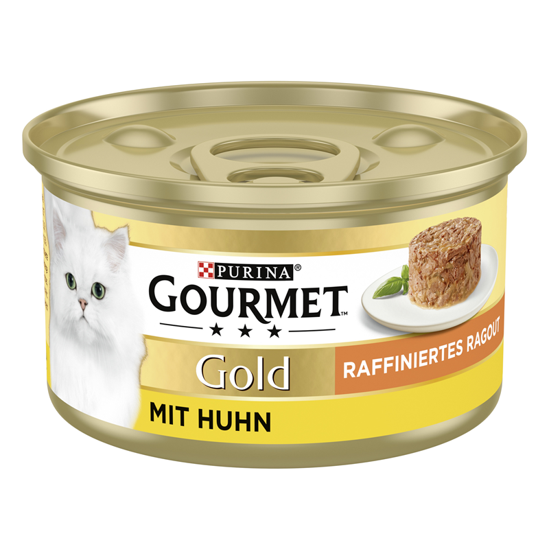 Gourmet Gold Raffiniertes Ragout Huhn 85g
