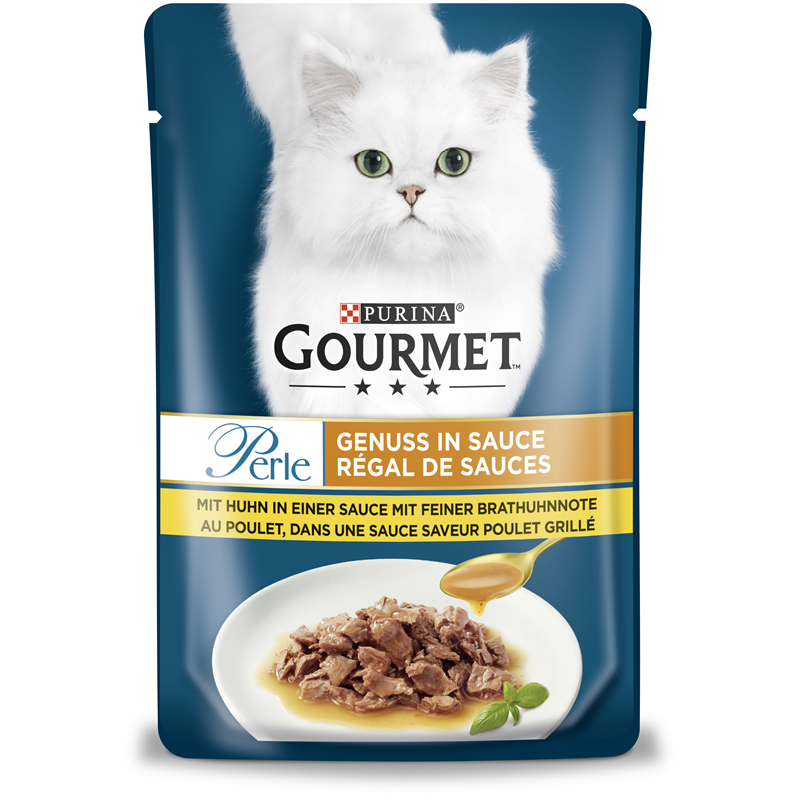 Gourmet Portionsbeutel Perle Genuss in Sauce Huhn 85 g