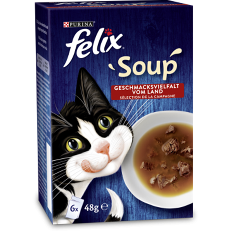 Felix Soup Geschmacksvielfalt vom Land 6x48g