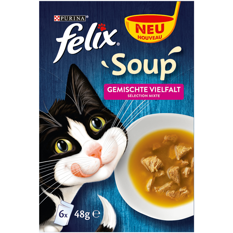 Felix Soup gemischte Vielfalt 6x48g