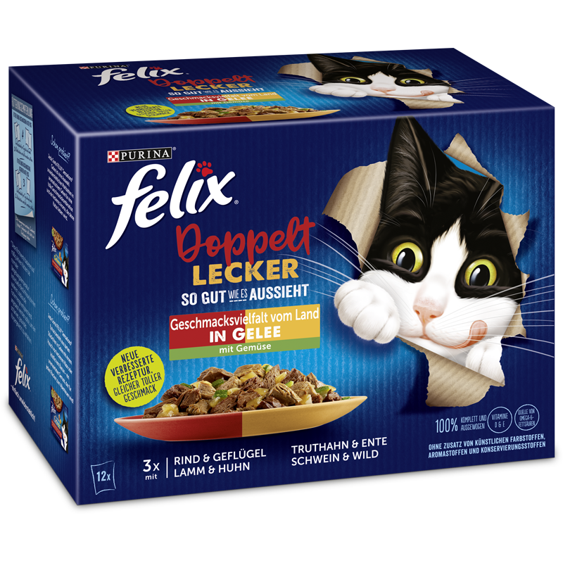 Felix SGWEA doppelt lecker Geschnetzeltes vom Land 12er MP