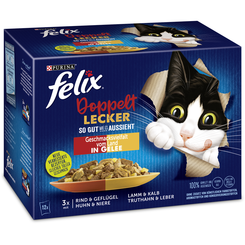 Felix SGWEA doppelt lecker Geschnetzeltes vom Land 12er MP