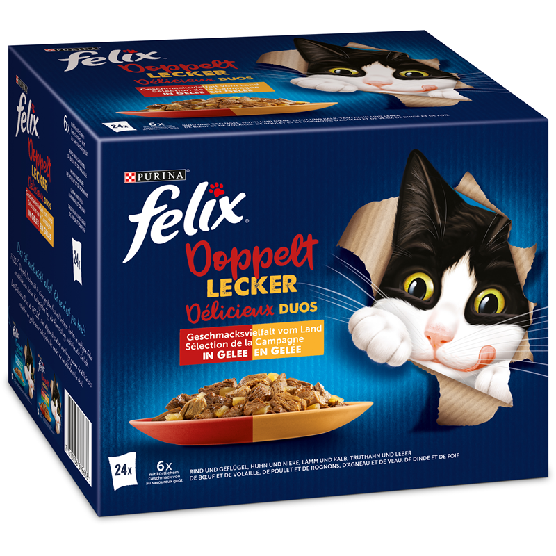 Felix SGWEA doppelt lecker Geschnetzeltes vom Land 24er MP