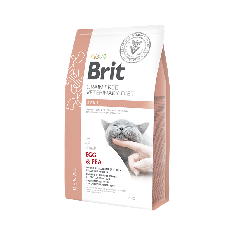 Brit Grain-Free Veterinary Diets - Cat - Renal 2 kg
