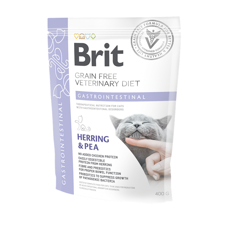 Brit Grain-Free Veterinary Diets - Cat - Gastrointestinal 400 g
