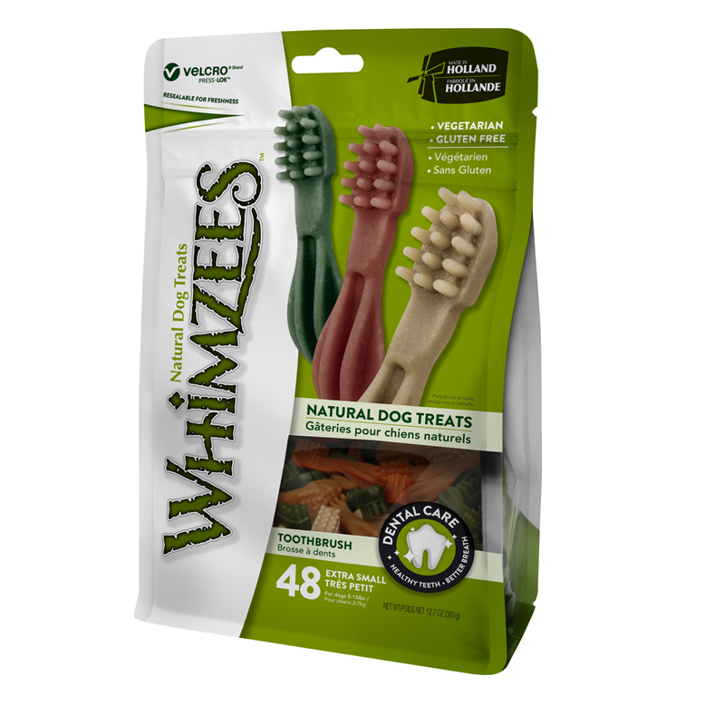 Whm. Dog Snack Toothbrush/Zahnbürste XS 360g #341