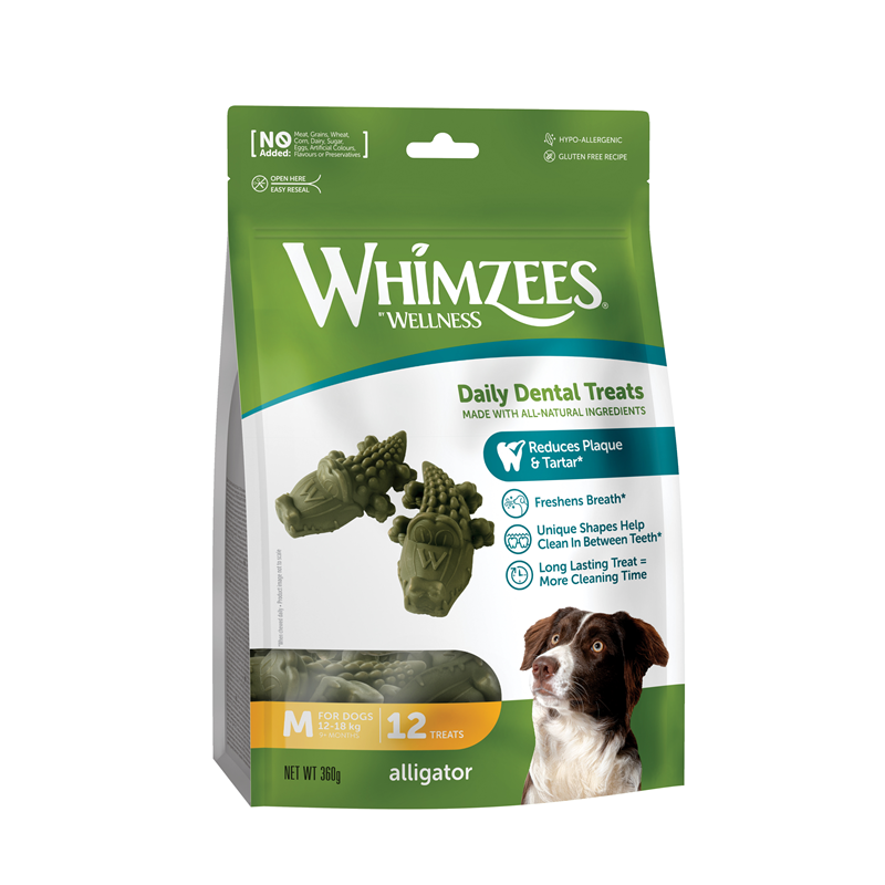 Whm. Dog Snack Alligator/Krokodil M 360g WH320