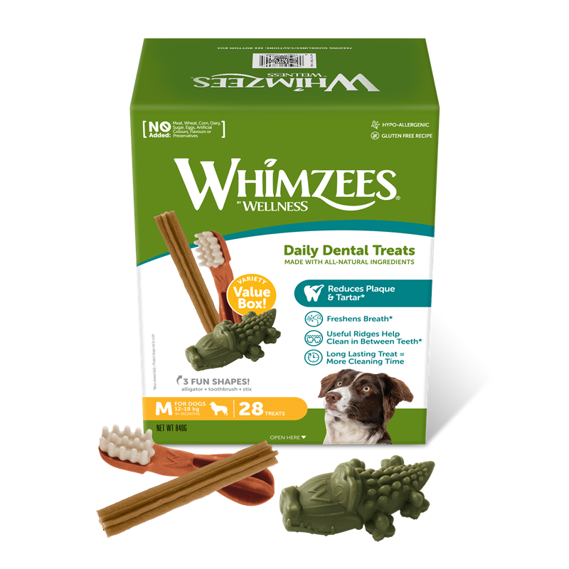 Whm. Dog Snack Variety Value Box M (28 Treats)