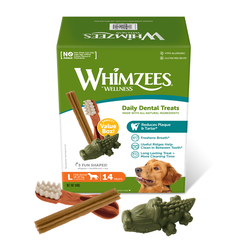 Whm. Dog Snack Variety Value Box L (14 Treats)