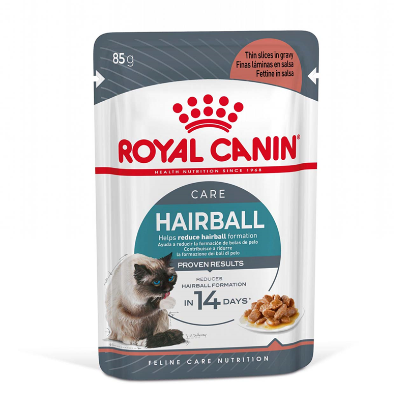 Royal Canin Feline Care Nutrition Hairball Care in Soße 85 g Frischebeutel