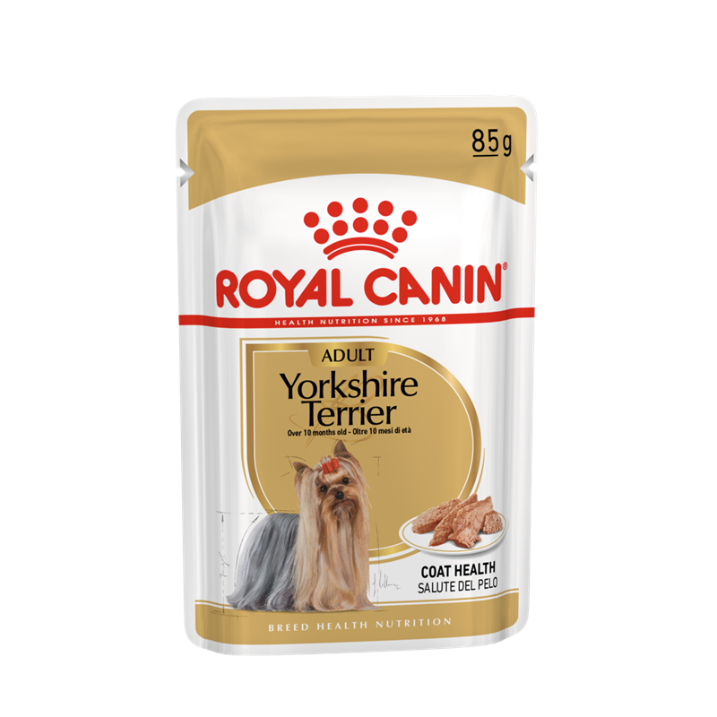 Royal Canin Breed Health Nutrition Yorkshire Terrier Adult 85 g Frischebeutel