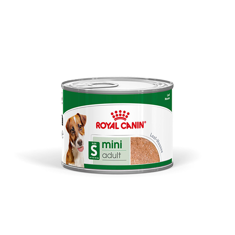 Royal Canin MINI Adult Feuchtnahrung als Mousse (>10. Lebensmonat) 195 g