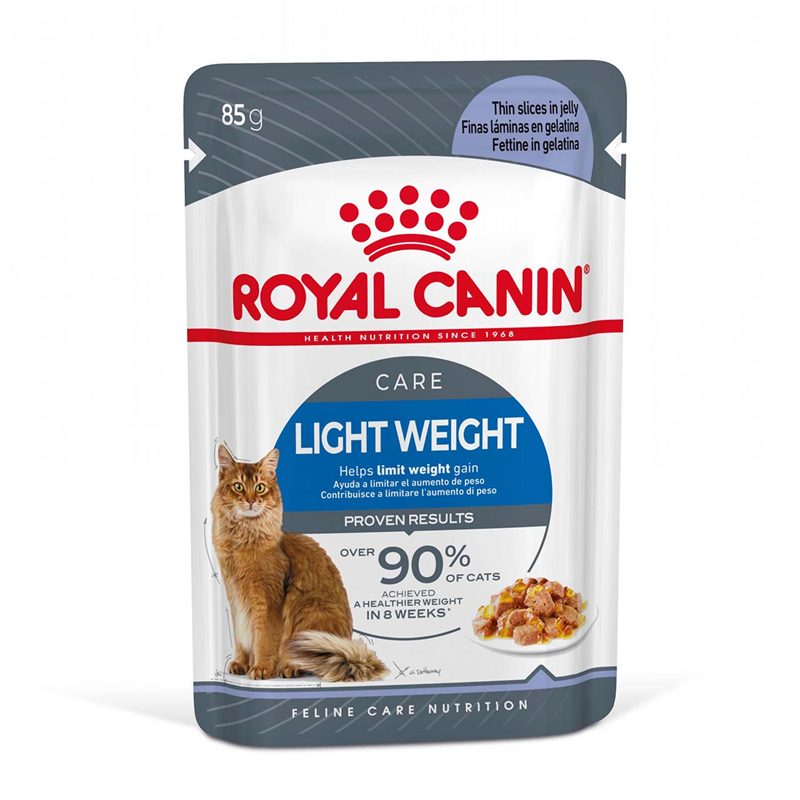 Royal Canin Feline Care Nutrition Light Weight Care in Gelee 85 g Frischebeutel