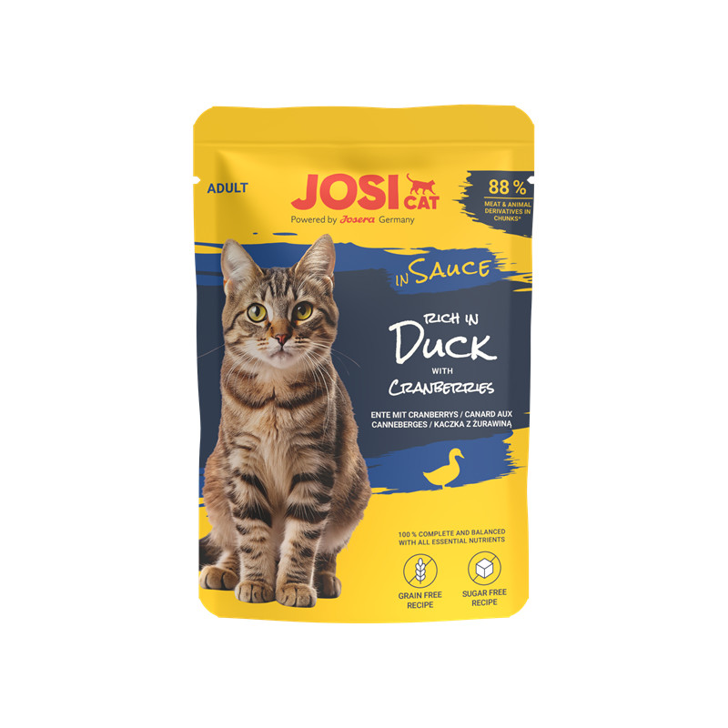 JosiCat rich in duck in sauce 85 g