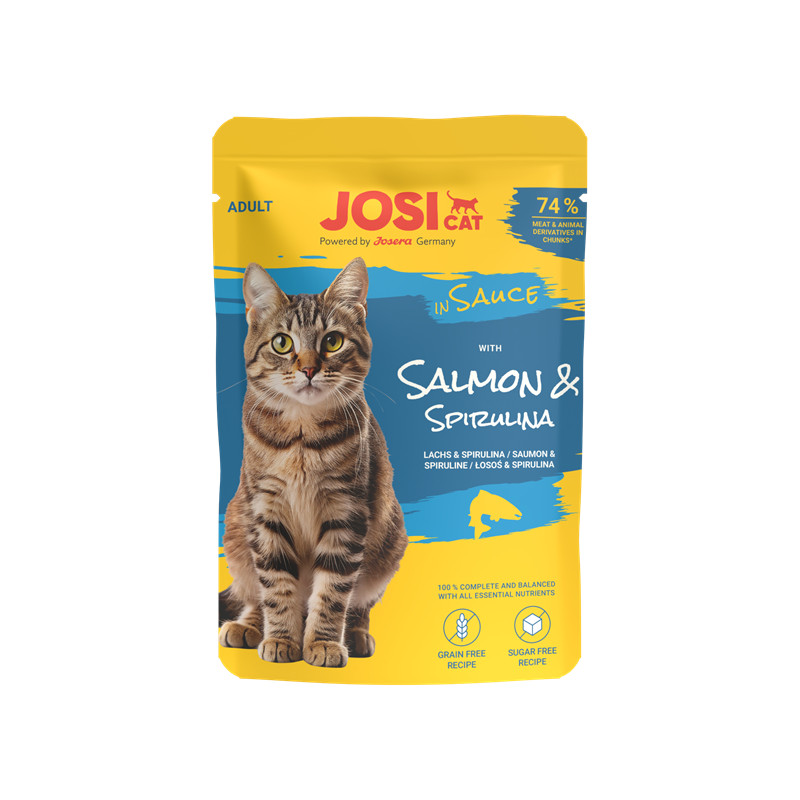 JosiCat with salmon in sauce 85 g